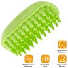 Dog Bath Brush Anti-Skid Pet Grooming Shower Bath Silicone Massage Comb For Long & Short Hair Medium Large Pets Dogs Cats