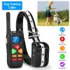iMounTEK Dog Training Collar Dog Shock Collar with Remote IP67 Waterproof 300mAh Rechargeable 1640ft Remote Dogs Pet Trainer with LED Light Beep Vibra