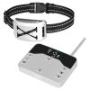 2 In 1 Wireless Electric Dog Fence Waterproof Pet Shock Boundary Containment System Electric Training Collar for Small Medium Large Dogs