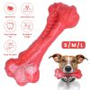 Dog Chew Toy Dog Teething Toy Dog Chew Bone with Beef Flavor Suitable for Aggressive Chewers Small Medium Large Dogs