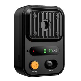 Ultrasonic Anti-Barking Device Rechargeable Auto Dog Bark Control Deterrent Box Training Device IPX4 Waterproof with 3 Frequency Max 32.8Feet Sensing (Option: AntiBarkDeviceBlack)